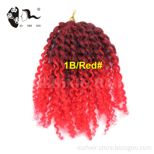 2016 Alibaba Express mali bob Mambo Crochet Twist Synthetic Afro Kinky Twist Braid For Hair Extension